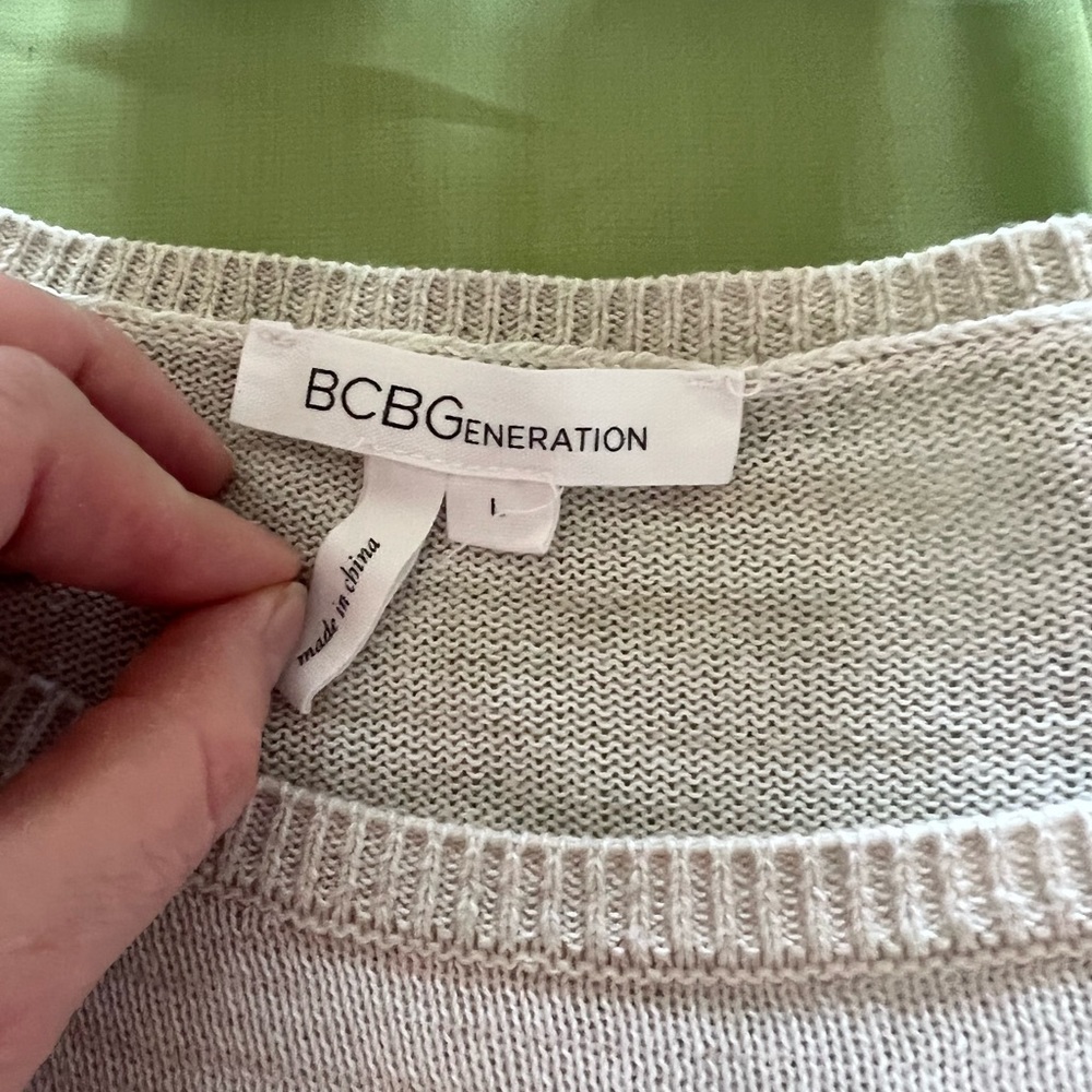 Oversized Bcbgeneration Lightweight Sweater - image 3